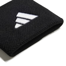 adidas Sweatband Wrist Small black - 2 pieces